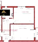 Тристаен апартамент в Пазарджик, Велин