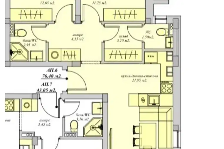 3-bedroom apartment in Oblast Veliko Tyrnovo, Gorna Oryahovica