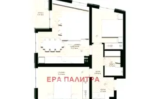 Тристаен апартамент в Изгрев, Бургас с паркомясто