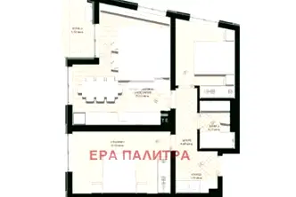 Тристаен апартамент в Изгрев, Бургас с паркомясто