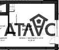 Снимка 3 — Едностаен апартамент в Пловдив, Въстанически