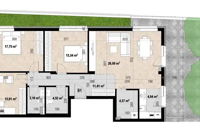 4-bedroom apartment in Sofiya, Krystova Vada