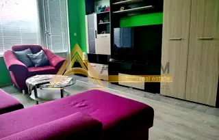 Функционална 1-стаен апартамент с климатик в Аспарухово, Варна