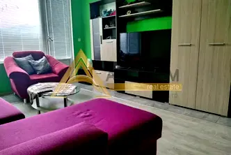 Функционална 1-стаен апартамент с климатик в Аспарухово, Варна