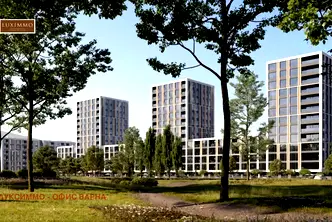Просторен 2-стаен апартамент с западно изложение в Аспарухово