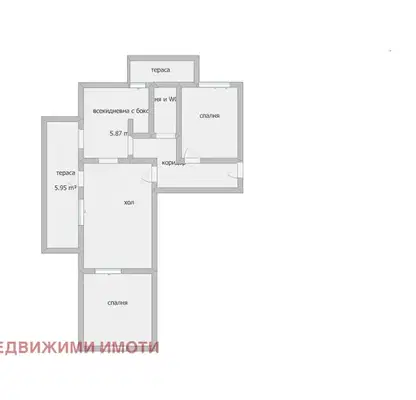Снимка 5 — Многостаен апартамент в Стара Загора, Център