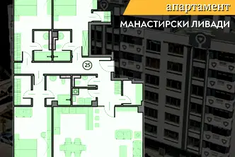 Многостаен апартамент в София, Манастирски ливади