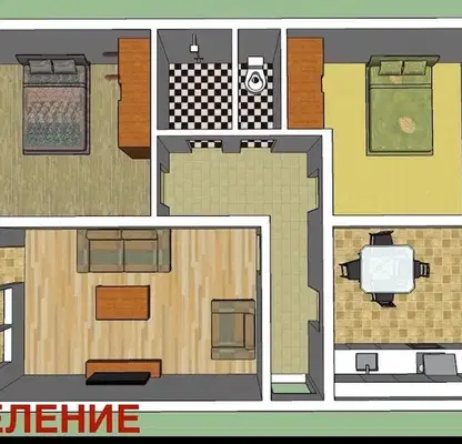 Снимка 3 — Многостаен апартамент в София, Стрелбище