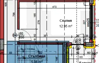 Просторен 4-стаен мезонет с панорамна тераса във Виница, Варна