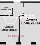 Двустаен апартамент в Банишора с паркомясто и асансьор