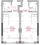 Двустаен апартамент в София, Център