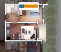 Снимка 2 — Двустаен апартамент в София, Дружба 2