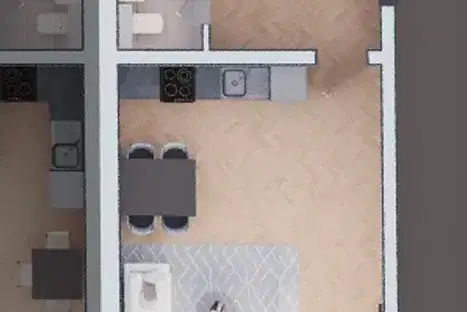 2-bedroom apartment in Sofiya, Drujba 2