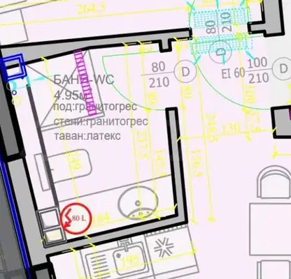 Снимка 2 — Двустаен апартамент във Варна, Гръцка махала