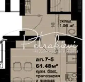 Photo 3 — 2-bedroom apartment in Burgas, Horizont