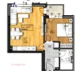 Снимка 2 — Двустаен апартамент в Пловдив, Христо Смирненски