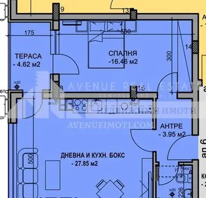 Снимка 2 — Двустаен апартамент в Пловдив, Христо Смирненски