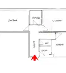 Двустаен апартамент в София, Изток