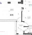 Двустаен апартамент в Пловдив, Кършияка