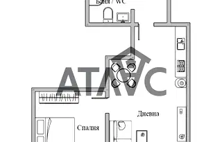 Двустаен апартамент в Пловдив, Кючук Париж
