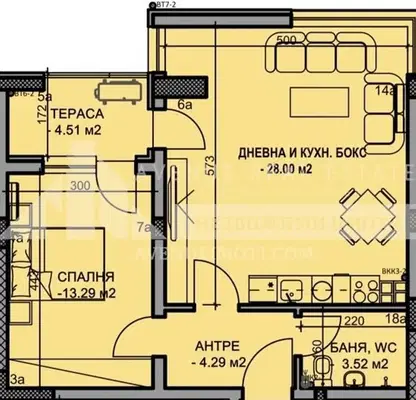 Снимка 2 — Двустаен апартамент в Пловдив, Кючук Париж