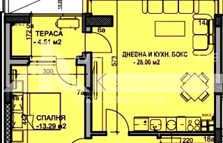 Двустаен апартамент в Пловдив, Кючук Париж