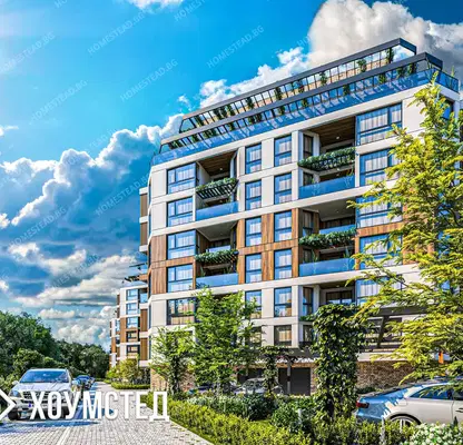 Снимка 4 — Двустаен апартамент с тераса в нов комплекс Мадика, Бургас