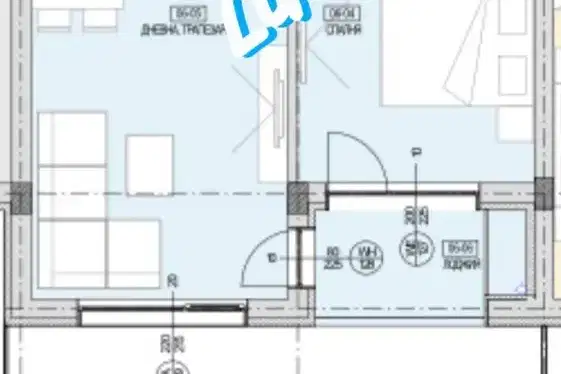 2-bedroom apartment in Sofiya, Malinova Dolina
