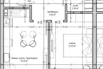 Двустаен апартамент с тераса в Малинова долина, София
