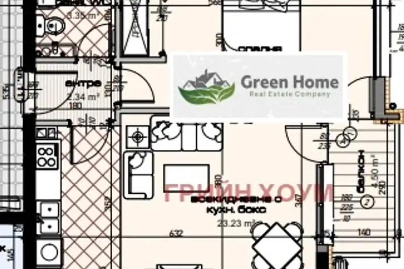 2-bedroom apartment in Varna, Mladost 1