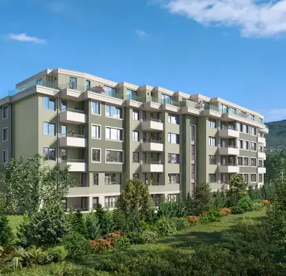 Снимка 2 — Двустаен апартамент с тераса в Овча купел, София