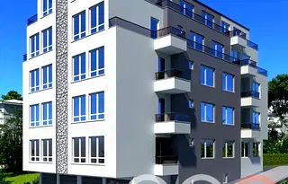 Двустаен апартамент с тераса в нова сграда във Виница, Варна