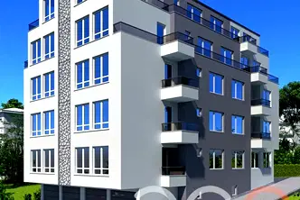 Двустаен апартамент с тераса в нова сграда във Виница, Варна