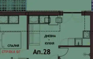 Двустаен апартамент в Бургас, Созопол