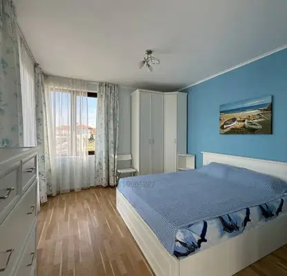 Снимка 4 — Двустаен апартамент с тераса и гледка море в с. Кошарица