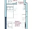 Снимка 3 — Едностаен апартамент в София, Център