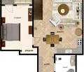 Снимка 2 — Едностаен апартамент с възможност за преустройство в Христо Смирненски, Пловдив