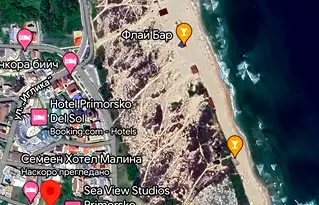 Едностаен апартамент в Бургас, Приморско