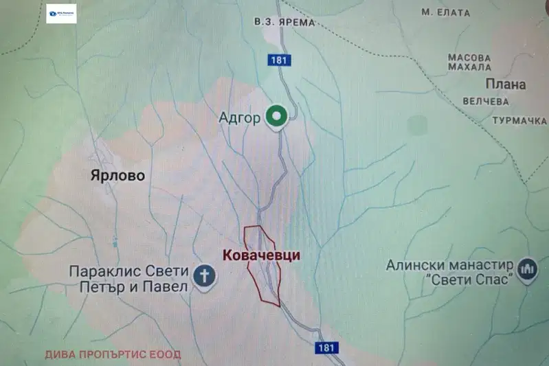Agricultural Land in област София, Kovachevci