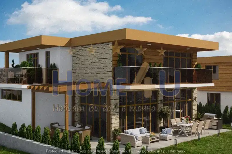 Two-storey house with 5 bedrooms in Izgrev village, Blagoevgrad region
