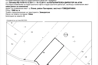 Парцел в с. Плана