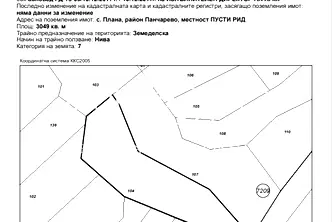 Парцел в с. Плана