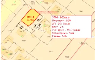 Парцел в Модерно предие