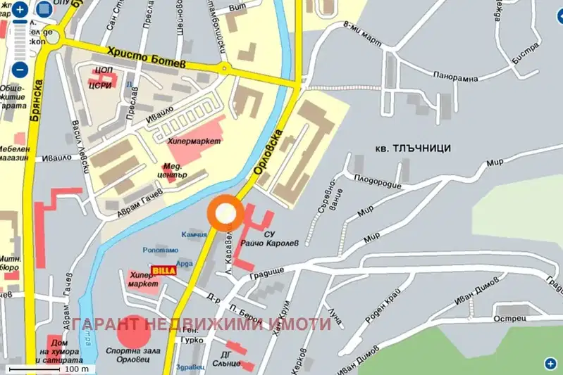 Plot in Gabrovo, Centyr