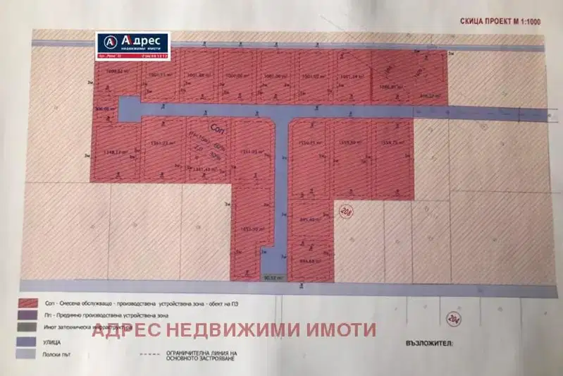 Plot in Stara Zagora, Industrialna Zona - Zapad