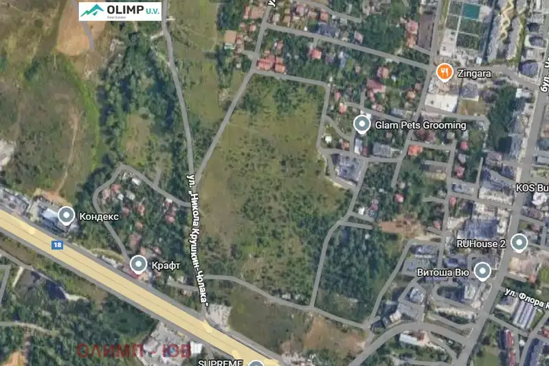 Парцел в София, Кръстова вада