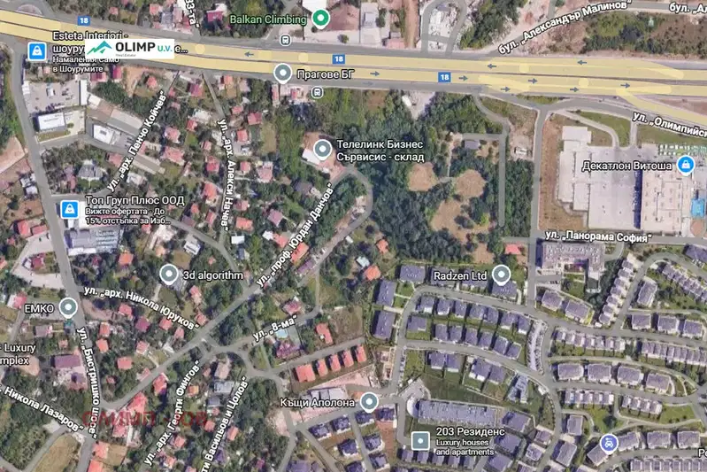 Plot in Sofiya, Malinova Dolina