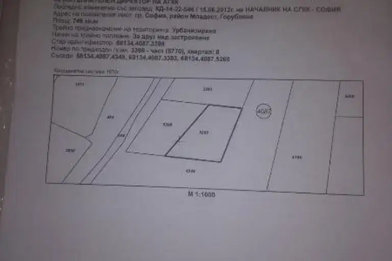 Plot in Sofia, Mladost 3