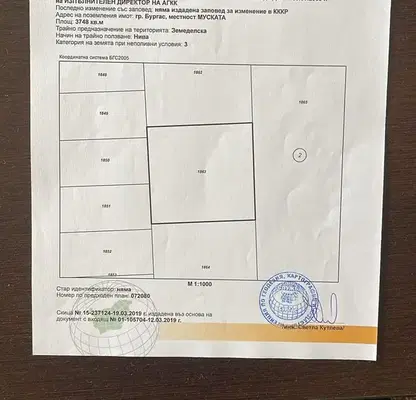 Снимка 4 — Парцел в Бургас, Пети километър