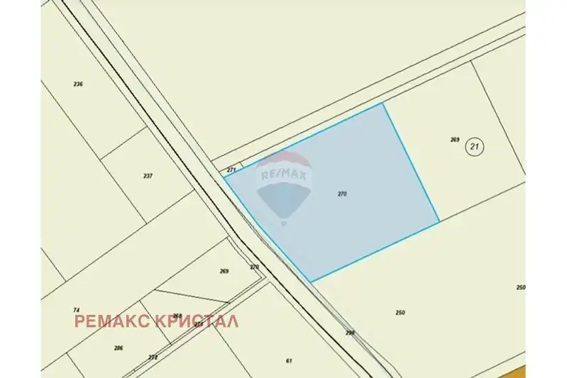 Парцел в Пловдив, с. Радиново